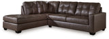 Barlin Mills Umber 2-Piece LAF Chaise Sectional from Ashley - Luna Furniture