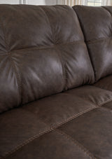 Barlin Mills Umber 2-Piece LAF Chaise Sectional from Ashley - Luna Furniture