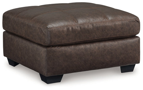 Barlin Mills Umber Oversized Accent Ottoman from Ashley - Luna Furniture