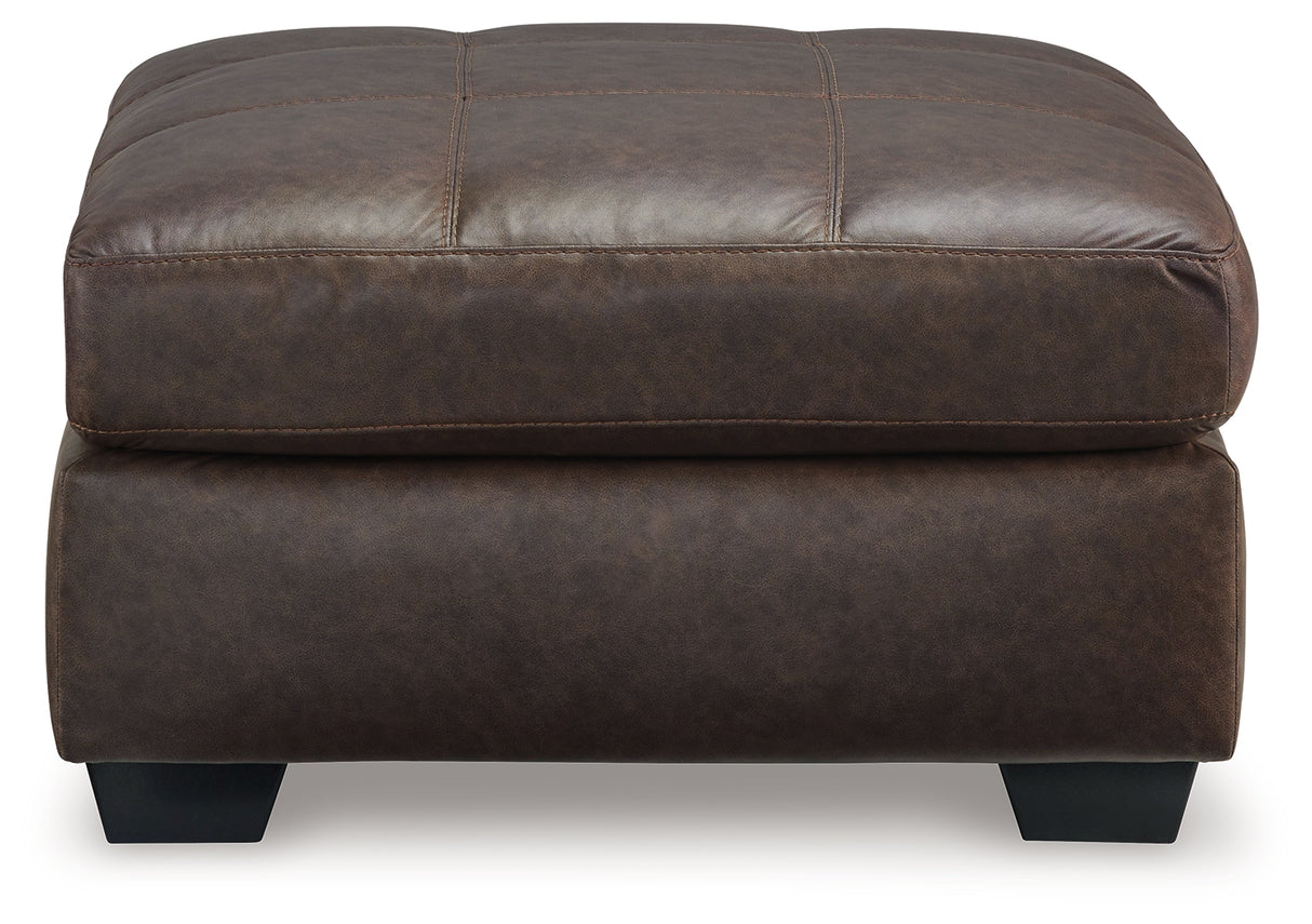 Barlin Mills Umber Oversized Accent Ottoman from Ashley - Luna Furniture