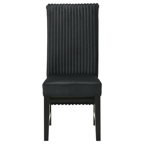 Barrand Black Dining Side Chair, Set of 2 from Coaster - Luna Furniture
