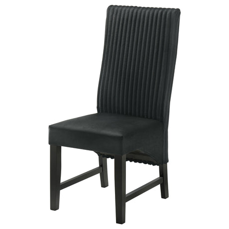 Barrand Black Dining Side Chair, Set of 2 from Coaster - Luna Furniture