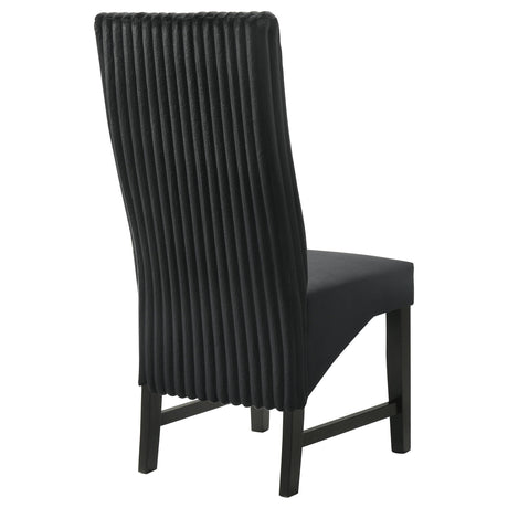 Barrand Black Dining Side Chair, Set of 2 from Coaster - Luna Furniture