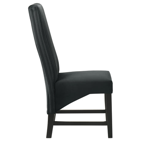 Barrand Black Dining Side Chair, Set of 2 from Coaster - Luna Furniture