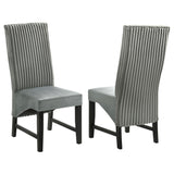 Barrand Gray Dining Side Chair, Set of 2 from Coaster - Luna Furniture