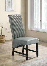 Barrand Gray Dining Side Chair, Set of 2 from Coaster - Luna Furniture