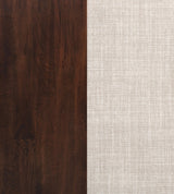 Barton Dark Brown 5-Piece Round Wood Dining Set from Coaster - Luna Furniture