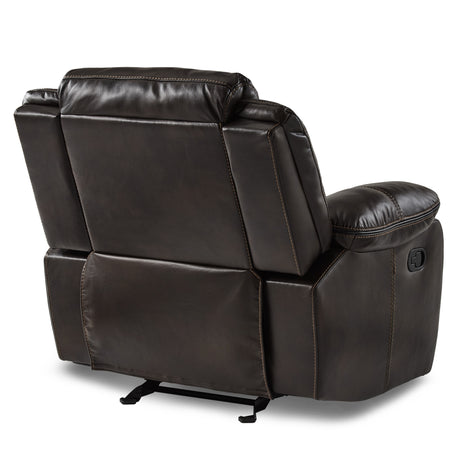 Bastrop Brown Reclining Chair from Homelegance - Luna Furniture