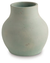 Baychester Antique Green Vase from Ashley - Luna Furniture