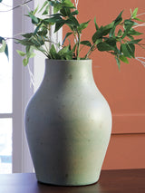Baychester Antique Green Vase from Ashley - Luna Furniture