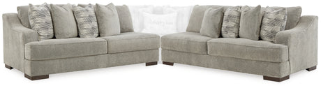 Bayless Smoke 2-Piece Sectional from Ashley - Luna Furniture