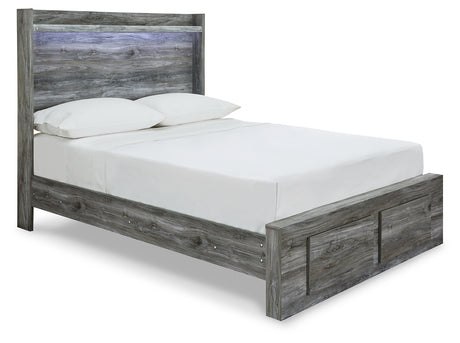 Baystorm Full Panel Storage Bed and Nightstand from Ashley Furniture - Luna Furniture