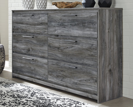 Baystorm Gray Dresser, Mirror and 2 Nightstands from Ashley - Luna Furniture
