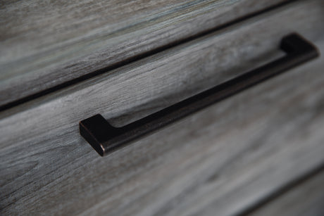 Baystorm Gray Dresser, Mirror and 2 Nightstands from Ashley - Luna Furniture