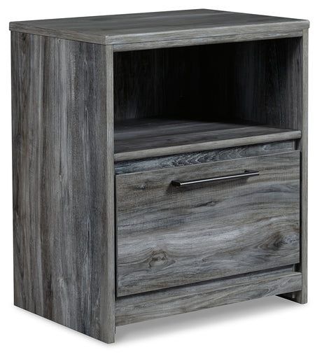 Baystorm Gray Full Panel Headboard, Dresser and Nightstand from Ashley - Luna Furniture