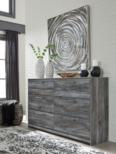 Baystorm Gray Full Panel Headboard, Dresser and Nightstand from Ashley - Luna Furniture