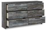 Baystorm Gray Full Panel Headboard, Dresser and Nightstand from Ashley - Luna Furniture