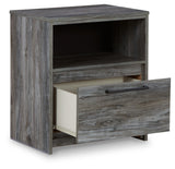 Baystorm Twin Panel Bed and 2 Nightstands from Ashley - Luna Furniture