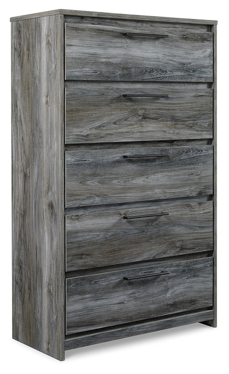 Baystorm Twin Panel Bed, Dresser, Mirror and Chest from Ashley Furniture - Luna Furniture
