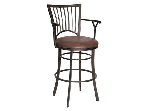 Bayview 24″ Counter Stool, Swivel from Steve Silver - Luna Furniture