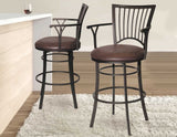Bayview 24″ Counter Stool, Swivel from Steve Silver - Luna Furniture