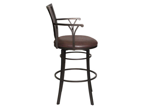 Bayview 24″ Counter Stool, Swivel from Steve Silver - Luna Furniture