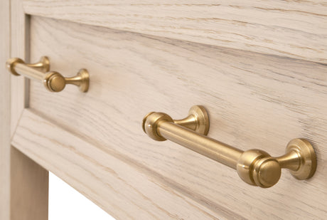 Stella 1-Drawer Nightstand in Light Honey Oak from Essentials For Living - Luna Furniture