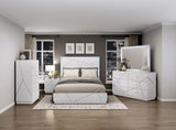 Orlo White 4pc Set (QB+NS+DR+MR) from Homelegance - Luna Furniture