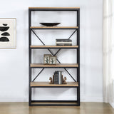 Magnolia Black Bookcase from Steve Silver - Luna Furniture
