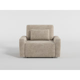 8345TPE-1 Convertible Sleeper Chair with Charging Ports from Homelegance - Luna Furniture