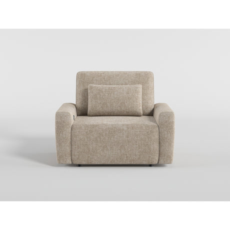 8345TPE-1 Convertible Sleeper Chair with Charging Ports from Homelegance - Luna Furniture