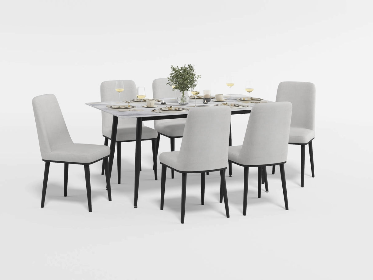 5909BES Beige SIDE CHAIR, Set of 2 from Homelegance - Luna Furniture