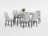 5909BES Beige SIDE CHAIR, Set of 2 from Homelegance - Luna Furniture