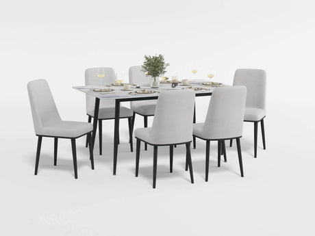 5909BES Beige SIDE CHAIR, Set of 2 from Homelegance - Luna Furniture