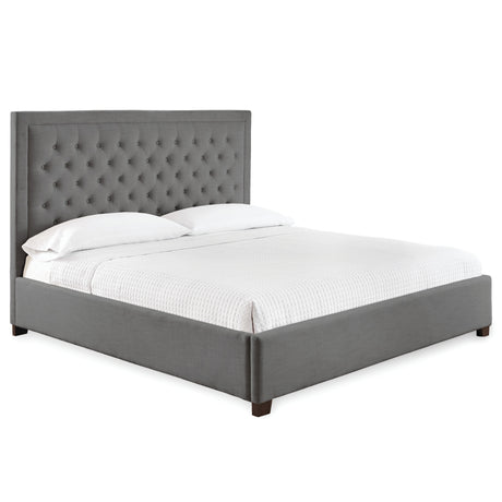 Isadora King Bed, Gray from Steve Silver - Luna Furniture