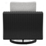 Beachcroft Outdoor Sofa with 2 Lounge Chairs in Black/Light Gray from Ashley - Luna Furniture