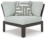 Beachloft Black/Gray 5-Piece Outdoor Sectional from Ashley - Luna Furniture