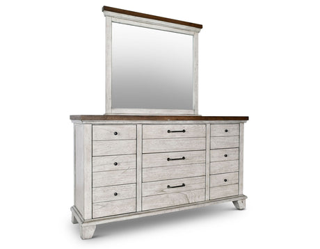 Bear Creek White/Smoke Bedroom Set from Steve Silver - Luna Furniture