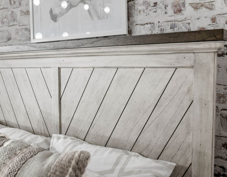 Bear Creek White/Smoke Bedroom Set from Steve Silver - Luna Furniture