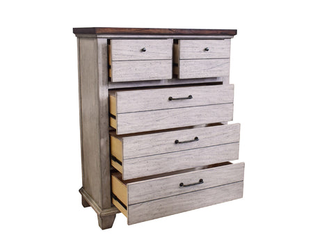 Bear Creek White/Smoke Bedroom Set from Steve Silver - Luna Furniture
