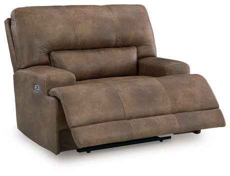 Beckley Place Earth Power Recliner from Ashley - Luna Furniture