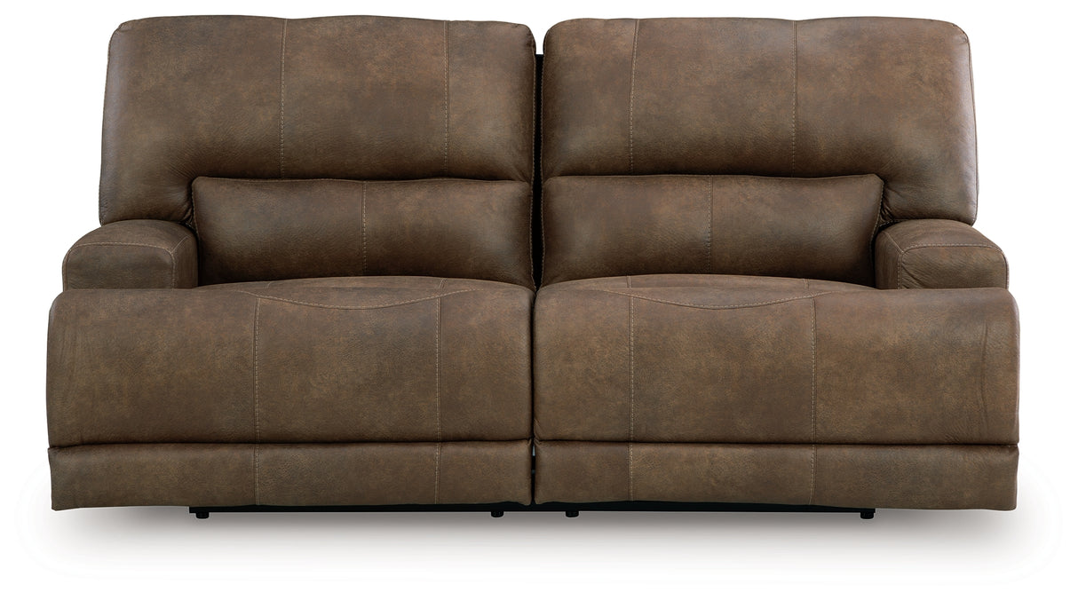 Beckley Place Earth Power Reclining Sofa from Ashley - Luna Furniture
