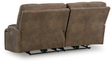 Beckley Place Earth Power Reclining Sofa from Ashley - Luna Furniture
