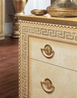 Aida Nightstand Ivory from ESF Furniture - Luna Furniture