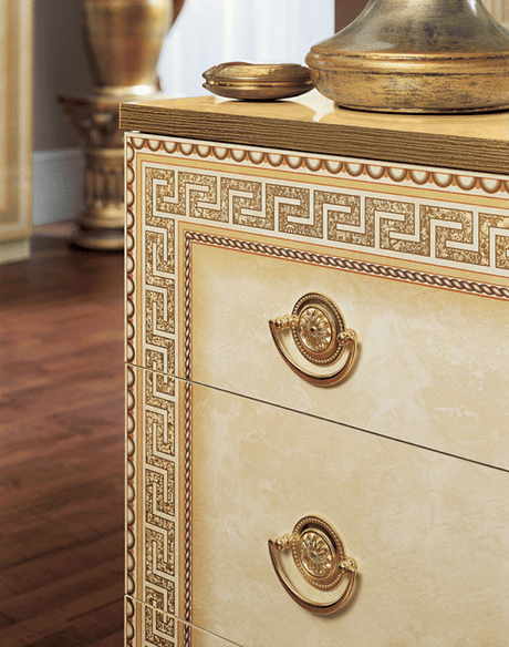Aida Nightstand Ivory from ESF Furniture - Luna Furniture