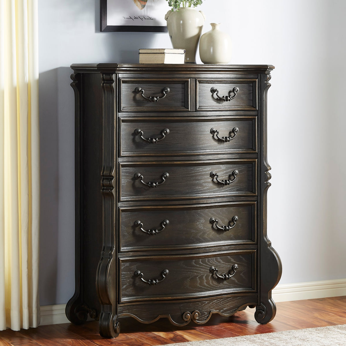 Rhapsody Molasses Sleigh Bedroom Set from Steve Silver - Luna Furniture