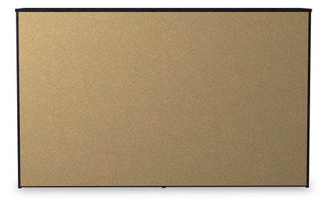 Belachime Charcoal King Panel Bed, Dresser, Chest and 2 Nightstands from Ashley - Luna Furniture