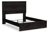 Belachime Queen Panel Bed with Dresser in Charcoal from Ashley - Luna Furniture