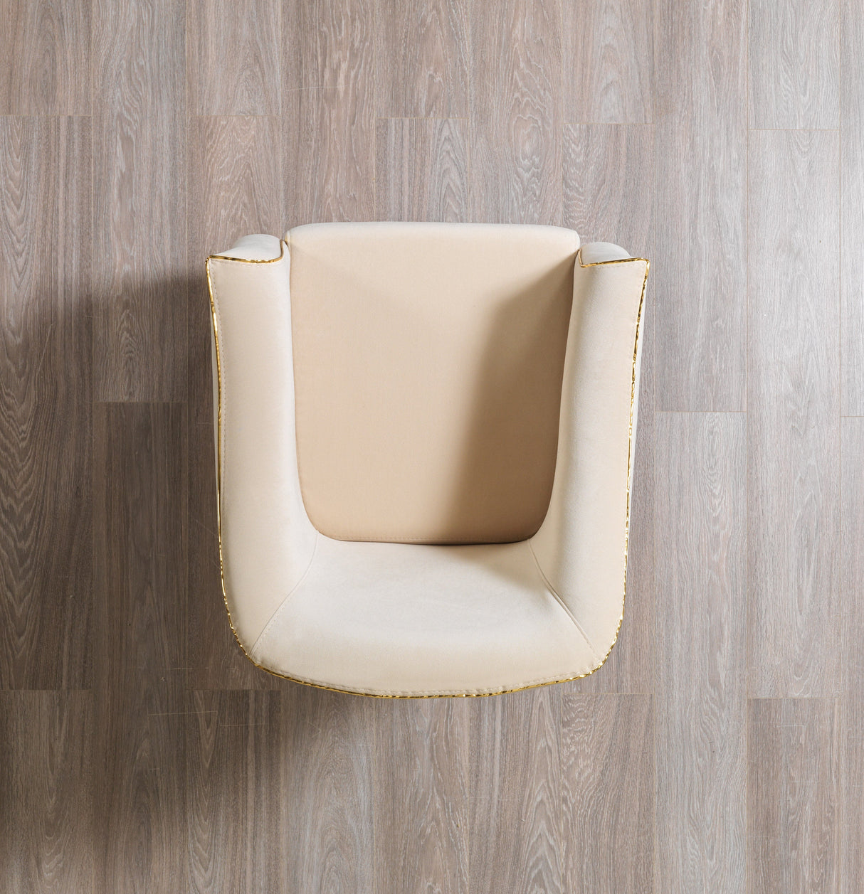 Belinda Ivory Velvet Chair from Nova Furniture - Luna Furniture