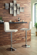 Bellatier 2-Piece Bar Stool in Bone from Ashley - Luna Furniture
